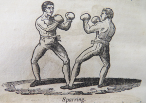 19TH CENTURY BOXING SPARRING
